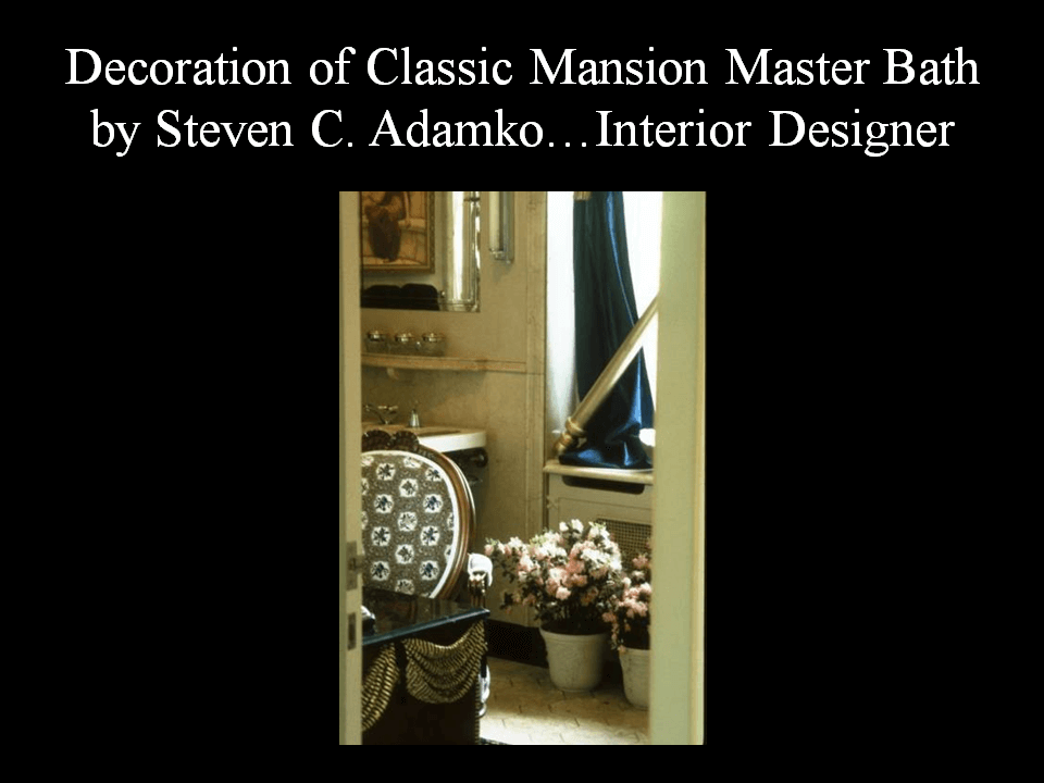 Mansion Master Bathroom